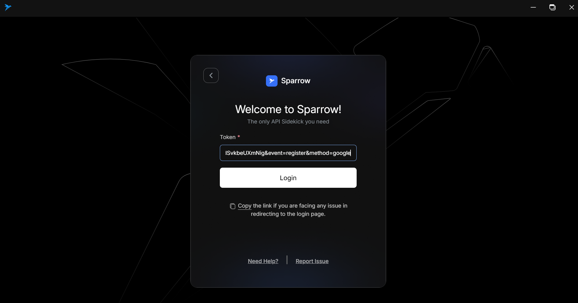 GettingStartedWithSparrow